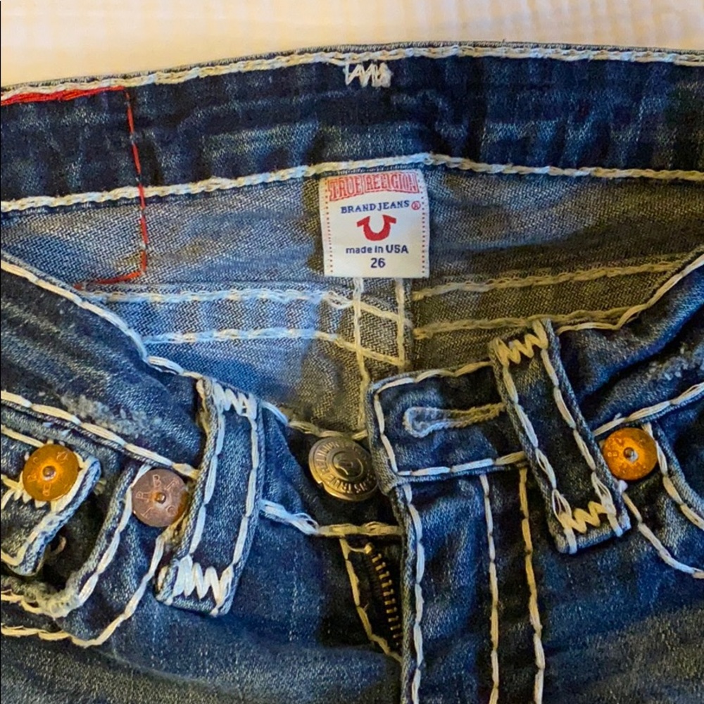 Joey Super T True Religion Jeans - Picture 5 of 7
